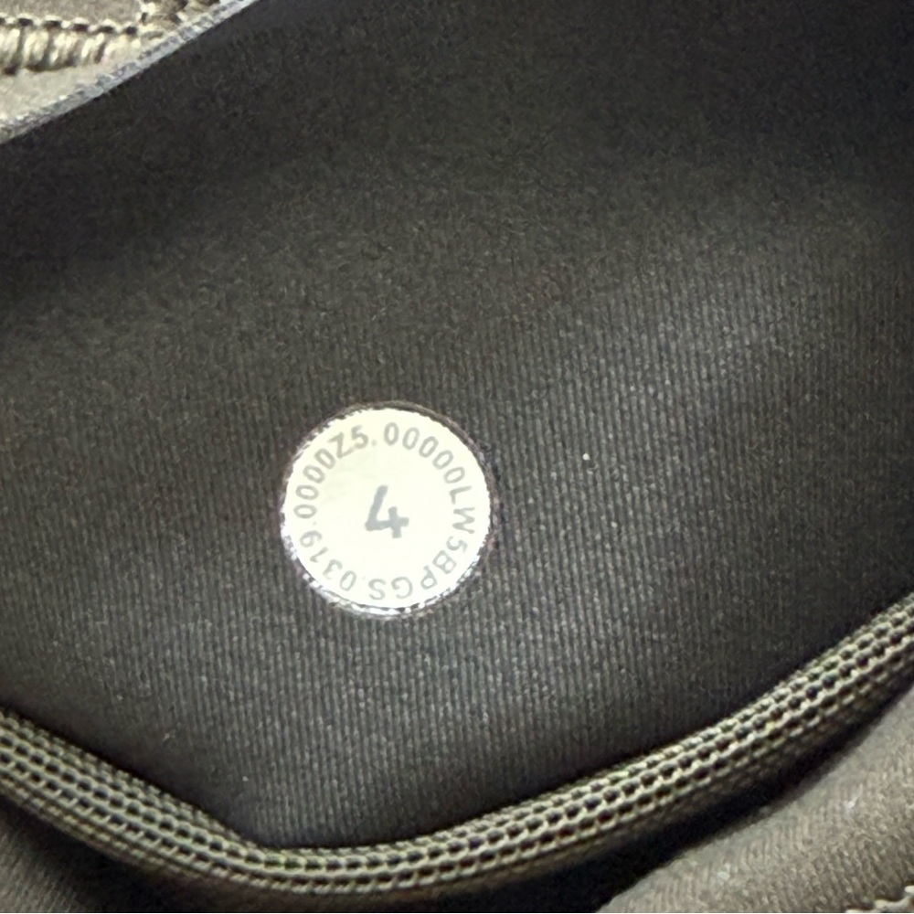 Lululemon In Movement 7/8 Tight *Everlux 25" Dark Green Athletic Leggings Sz 4 - Picture 5 of 11